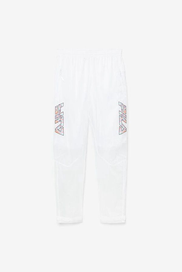 Fila Tagg Athletic Men's Pants - White,NZ 706-89721